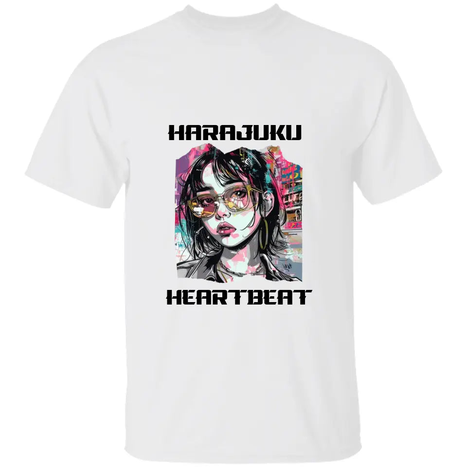 Harajuku Heartbeat Unisex Tshirt